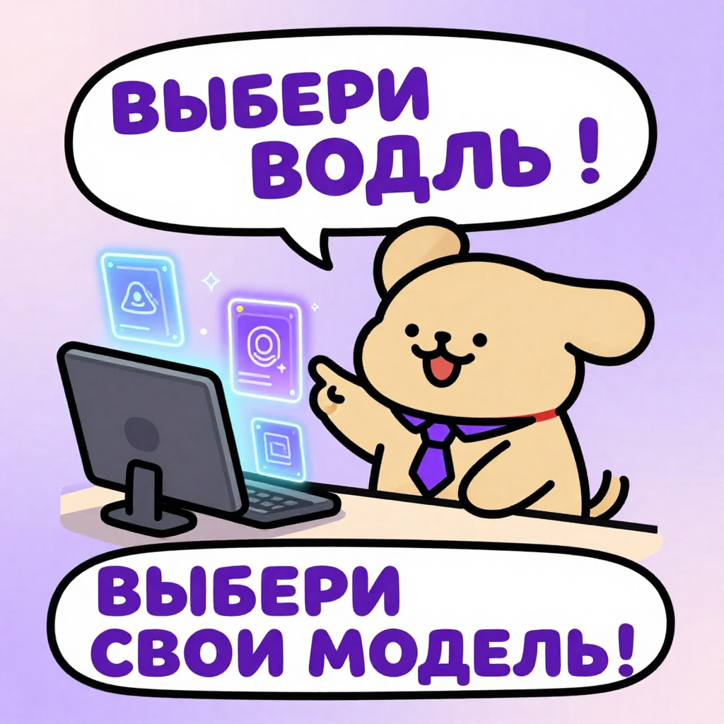 ВЫБЕРИ СВОЮ МОДЕЛЬ!