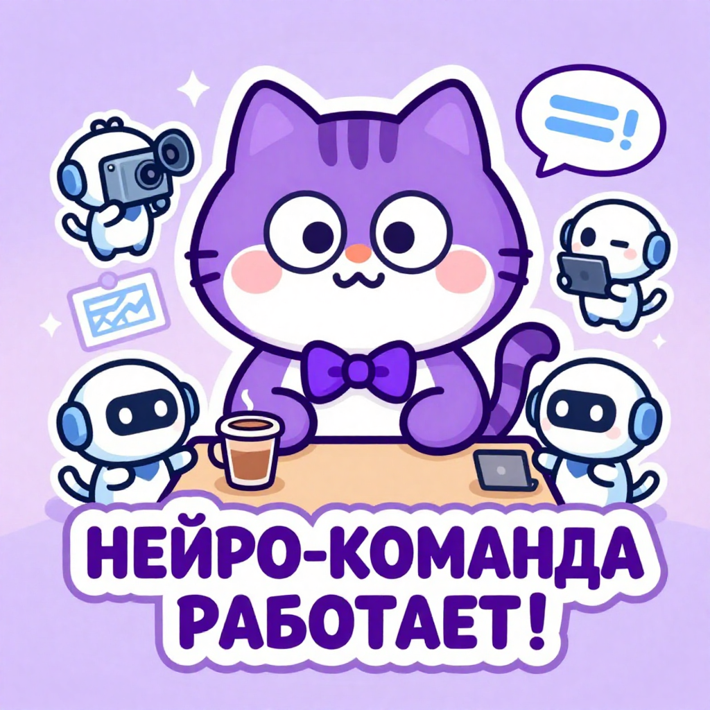 НЕЙРО-КОМАНДА РАБОТАЕТ!